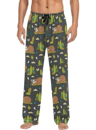 vvfelixl Women's Pajama Pants Cute Sloth Sleepwear Lounge Pajama