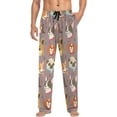 thumbnail image 1 of FREEAMG Dog Cotton Pajama Pant for Men, Super Soft Lightweight Lounge Pajama Bottoms Drawstring Sleepwear Pant with 2 Pockets, 1 of 7