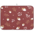 thumbnail image 1 of FREEAMG Festival Decoration Dish Drying Mat for Kitchen Counter,Super Quick Absorbent Composite Sponge Dish Drying Pad,Heat Resistant Non-Slip Rack Tableware Mat, 18x24 Inch, 1 of 7