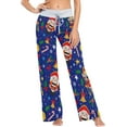 thumbnail image 1 of FREEAMG Festive Pajama Pants for Women Sleepwear Pants Pjs, 1 of 5