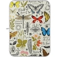 thumbnail image 1 of FREEAMG Floral Butterfly Dragonfly Insect Dish Drying Mat Microfiber Absorbent Drying Pad Heat Resistant Kitchen Island Protector Holiday Housewarming Seasonal Gift 18"× 24", 1 of 6