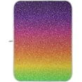 thumbnail image 1 of FREEAMG Glitter Magic Rainbow Dish Drying Mat Microfiber Absorbent Drying Pad Heat Resistant Kitchen Island Protector Mother's Day Birthday Gift 18"× 24", 1 of 6