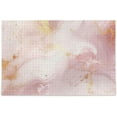thumbnail image 1 of FREEAMG Gold Marble Marble 500 Piece Large Jigsaw Puzzle for Adults - Game Interesting Toys - Hand Made Puzzles Personalized Gift, 1 of 7