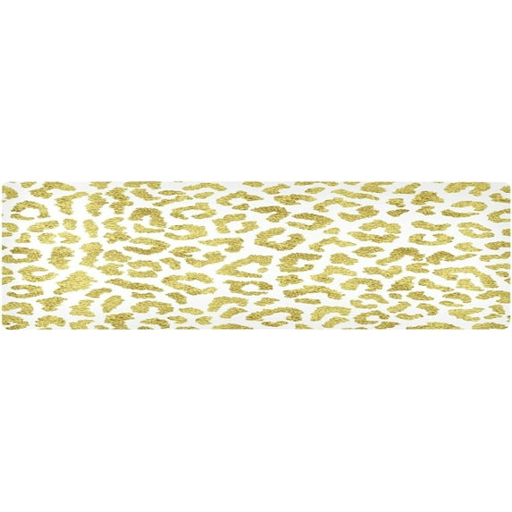 FREEAMG Gold Spots Leopard Pot Holders Durability Trivets for Hot Pots and Pans Waterproof Skin Print Table Runner Versatility Trivet Mats Table Mats