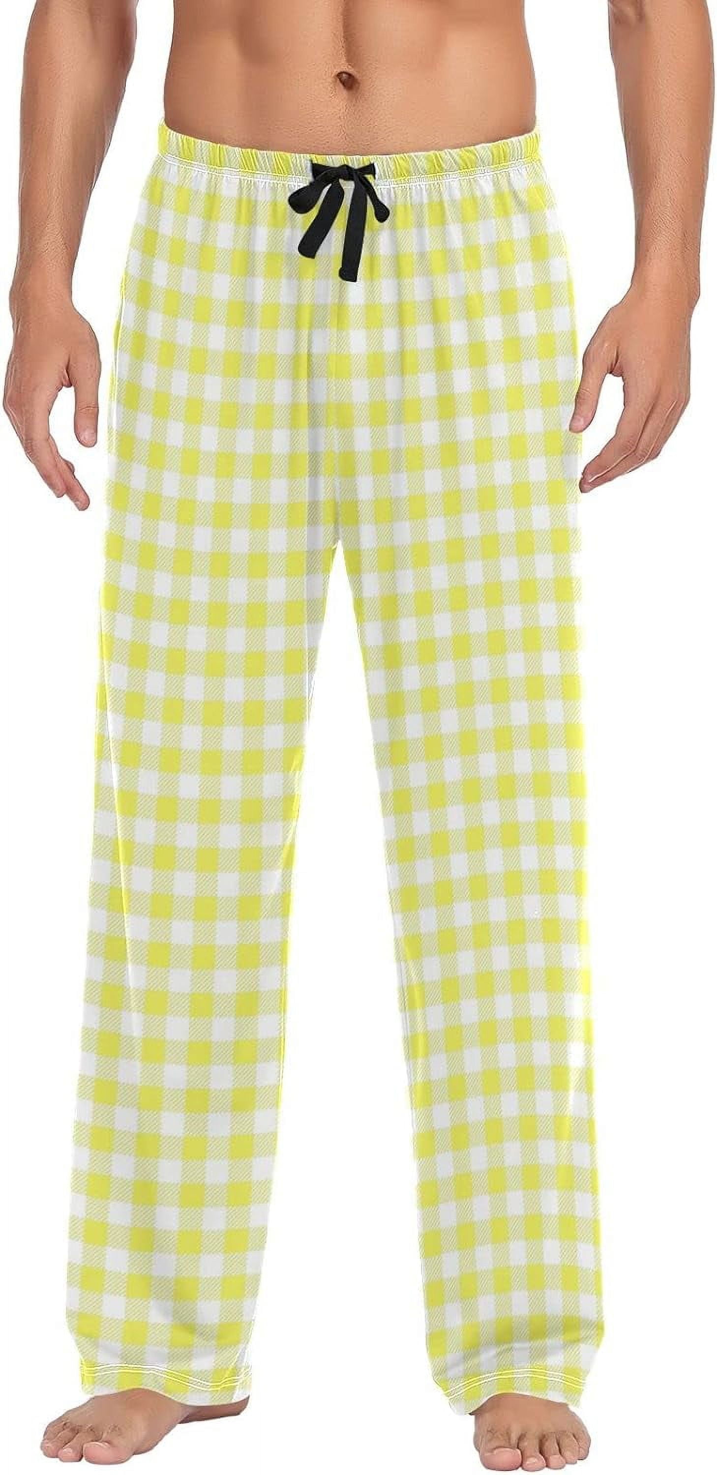 Men's Gingerbread Pajama Pants with Two Tone Design
