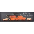 thumbnail image 1 of FREEAMG Happy Halloween Long Trivet Table Runner Non-Slip Heat Resistant Table Protector Waterproof Easy to Clean Pumpkin Cookies Train Hot Pads Pot Holder Table Mats, 1 of 7