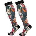 thumbnail image 1 of FREEAMG Japanese Sushi Compression Socks for Women&Men Circulation-Best Support for Nurses,Running,Athletic-1 Pairs, 1 of 7