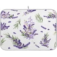 thumbnail image 1 of FREEAMG Lavender Flowers Dish Drying Mat for Kitchen Counter,Super Quick Absorbent Composite Sponge Dish Drying Pad,Heat Resistant Non-Slip Rack Tableware Mat, 18x24 Inch, 1 of 7