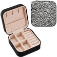 thumbnail image 1 of FREEAMG Leopard Print Jewelry Box for Teens Girls Women Birthday Christmas Gift, Portable PU Leather Jewelry Storage Box Mini Travel Jewelry Case for Necklace, Earrings, Rings, Bracelet, 1 of 7