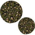 thumbnail image 1 of FREEAMG Leopard Round Trivets Pot Holders 2 Pcs, Heat Resistant Cotton Thread Weave Trivets for Hot Dishes, Cooking, Baking, Farmhouse, Kitchen Decor, 1 of 7