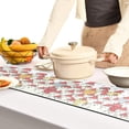 thumbnail image 1 of FREEAMG Long Trivet Heat Resistant Table Runner Funny Cartoon Cats Non Slip Table Protector Waterproof Easy to Clean Christmas Hats Hot Pads Pot Holders Durability Versatility, 1 of 7
