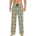 thumbnail image 1 of FREEAMG Maple Syrup Bottle Star Pattern Men's Pajama Pants Sleepwear Lounge Pajama Bottoms, 1 of 6