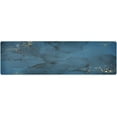 thumbnail image 1 of FREEAMG Marble Dark Blue Theme Long Trivet Table Runner Non-Slip Heat Resistant Table Protector Waterproof Easy to Clean Hot Pads Pot Holder Table Mats, 1 of 7