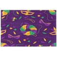 thumbnail image 1 of FREEAMG Mardi Gras Carnival Puzzle 500 Pieces - Wooden Jigsaw Puzzles for Family Games - Suitable for Teenagers and Adults, 20.5"x14.9", 1 of 7