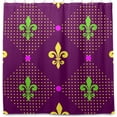 thumbnail image 1 of FREEAMG Mardi Gras Motif Shower Curtain - 72x72 Inch Waterproof Fabric Shower Curtains with 12 Hooks - Modern Home Bathroom Hotel Spa Decorations, 1 of 5