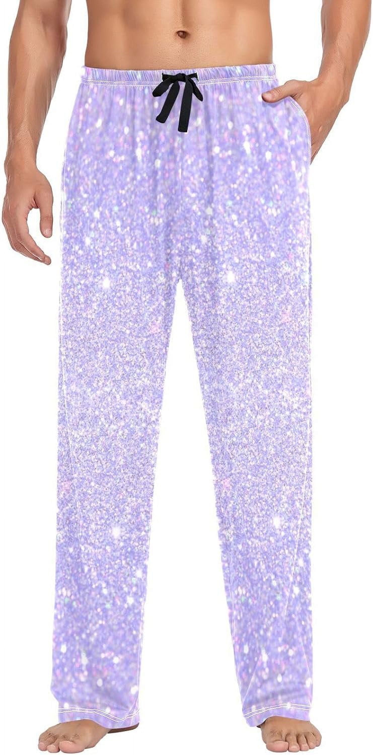 FREEAMG Men's Cotton Pajama Pants Lounge Sleep Pants Soft Sleepwear ...