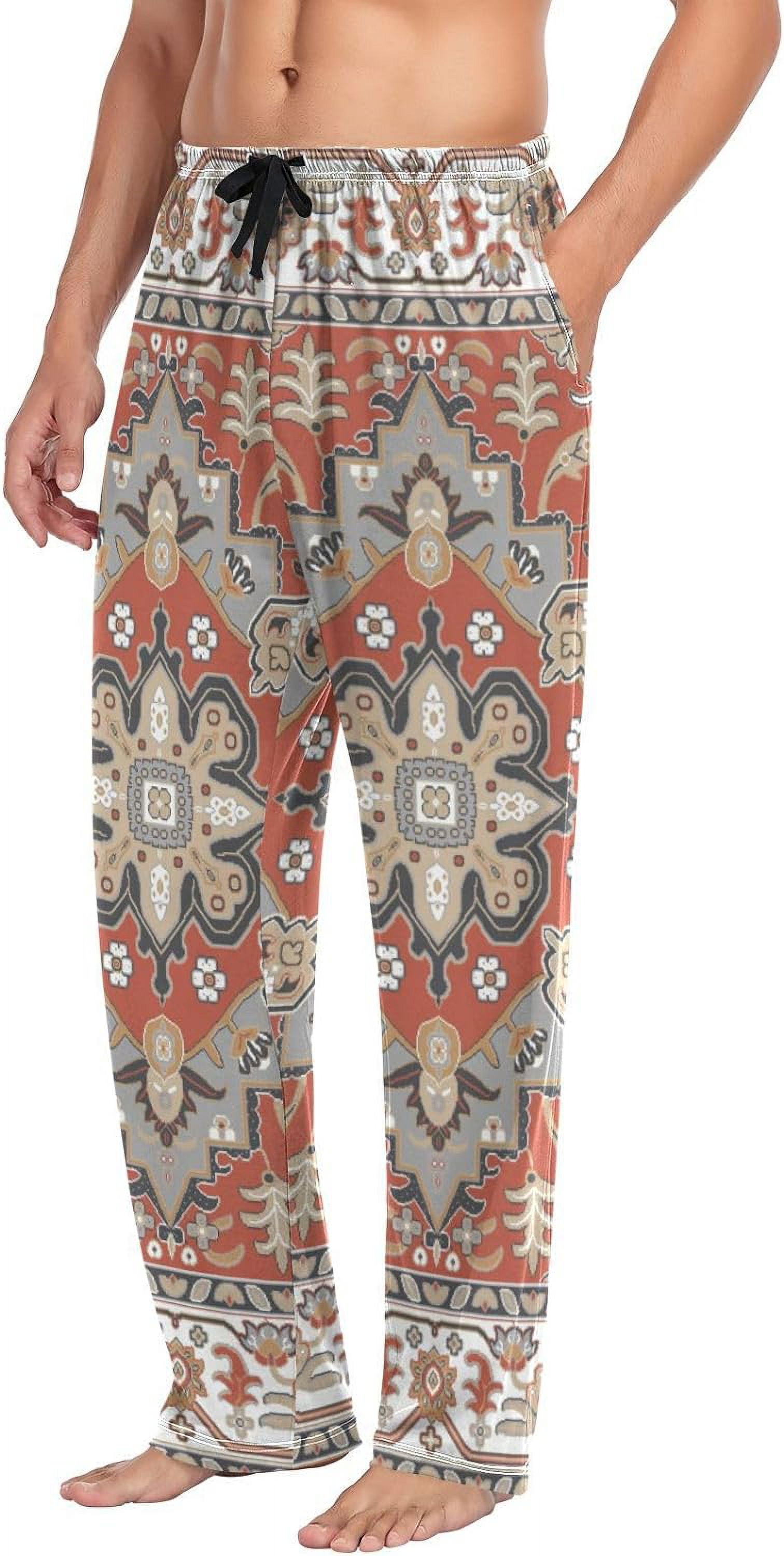 Red Circle Falafel Round Neck Pajamas + Istanbul Lycra Pants men
