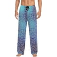 thumbnail image 1 of FREEAMG Men's Pajama Pants with Pockets Sleepwear Lounge Pants Stretch Casual Abstract Crack Texture Fantasy 9, 1 of 7
