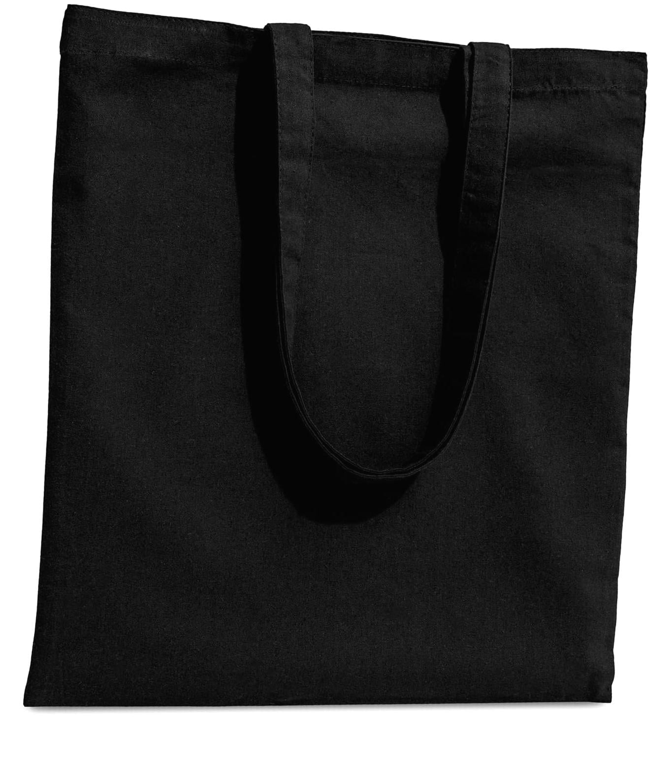 FREEAMG |Not Made in China| Cotton Canvas Tote Bags, Blank for DIY