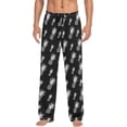 thumbnail image 1 of FREEAMG Pineapple Pajama Pants for Men, Men's Separate Bottoms, Comfortable Lounge Pants for Men（393）, 1 of 7
