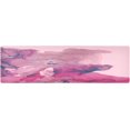 thumbnail image 1 of FREEAMG Pink Fog Pretty Long Trivet Table Runner Non-Slip Heat Resistant Table Protector Waterproof Easy to Clean Marbling Colorful Hot Pads Pot Holders Table Mats, 1 of 7