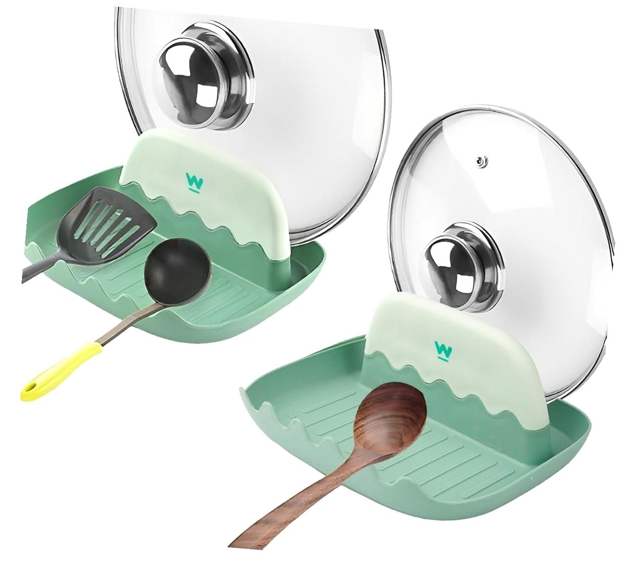 FREEAMG Pot lid rack, spatula rack, household spoon holder, chopstick ...