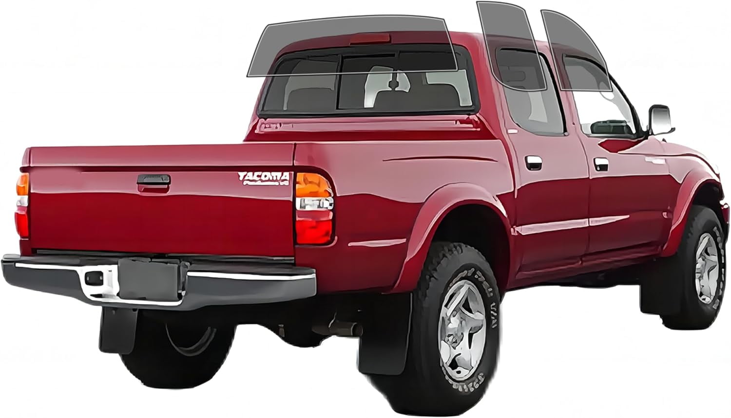 Pre-Cut Front Window Tint For Mazda B Pickup (1994–2010) – Pick Any Shade!