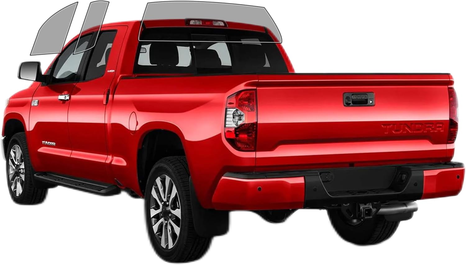 Precut Front Door Window Tint for Mazda B4000 Extended Cab - Exact Fit Precut Front Door Window Tint for Mazda B4000 Extended Cab - Exact Fit