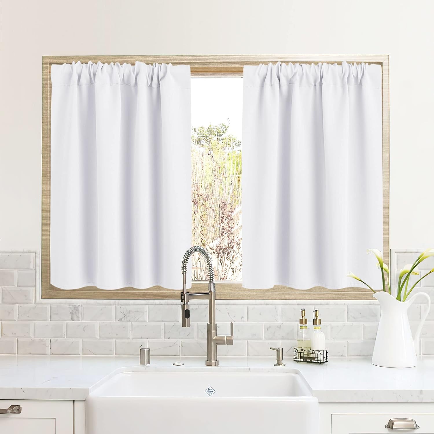 FREEAMG RV Camper Door Window Curtains -Blackout Privacy Curtains ...