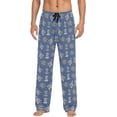 thumbnail image 1 of FREEAMG Racoons Family Pattern Men's Pajama Pants Sleepwear Lounge Pajama Bottoms, 1 of 7