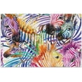 thumbnail image 1 of FREEAMG Rainbow Zebra Puzzles for Adults 500 Piece, Challenging Paper Puzzle Teens Family Jigsaw Puzzles, 1 of 7