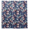 thumbnail image 1 of FREEAMG Shower Curtains Vintage Flower Curtain，Waterproof Fabric Decor Shower Curtains for Bathroom Set with 12 Hooks, 66"x 72", 1 of 6