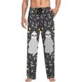 thumbnail image 1 of FREEAMG Sloth Cotton Pajama Pant for Men, Super Soft Lightweight Lounge Pajama Bottoms Drawstring Sleepwear Pant with 2 Pockets, 1 of 7