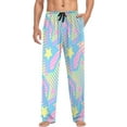 thumbnail image 1 of FREEAMG Star Cotton Pajama Pant for Men, Super Soft Lightweight Lounge Pajama Bottoms Drawstring Sleepwear Pant with 2 Pockets, 1 of 7