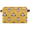 thumbnail image 1 of FREEAMG Storage Basket Cute Hamsters Storage Bin with Handle , Large Storage Cube Collapsible for Shelves Closet Bedroom Living Room 1PC, 1 of 7