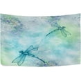thumbnail image 1 of FREEAMG Vintage Watercolor Dragonfly Tapestry Aesthetic Tapestry Wall Hanging for Home Decor 90" x 60" Inches, 1 of 6