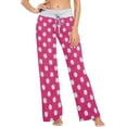 thumbnail image 1 of FREEAMG Women Pajama Pants Lounge Sleepwear Pants Loungewear Bottoms, 1 of 5