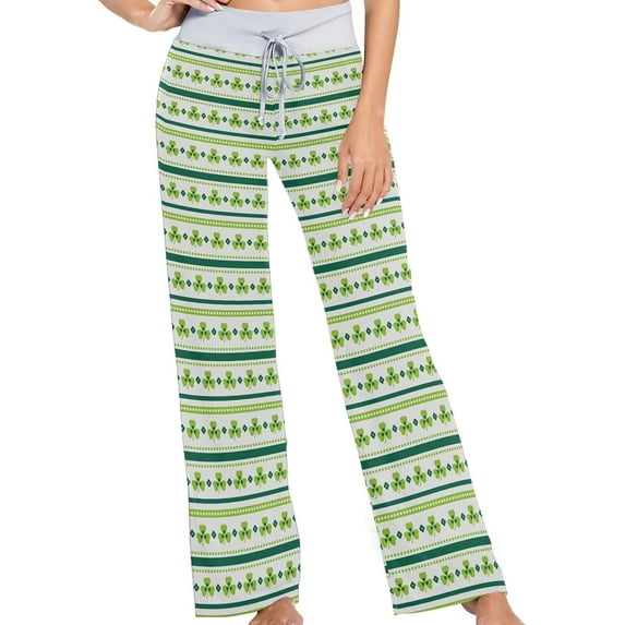 FREEAMG Womens Comfy Drawstring Lounge Pajama Pants Sleepwear Bottom