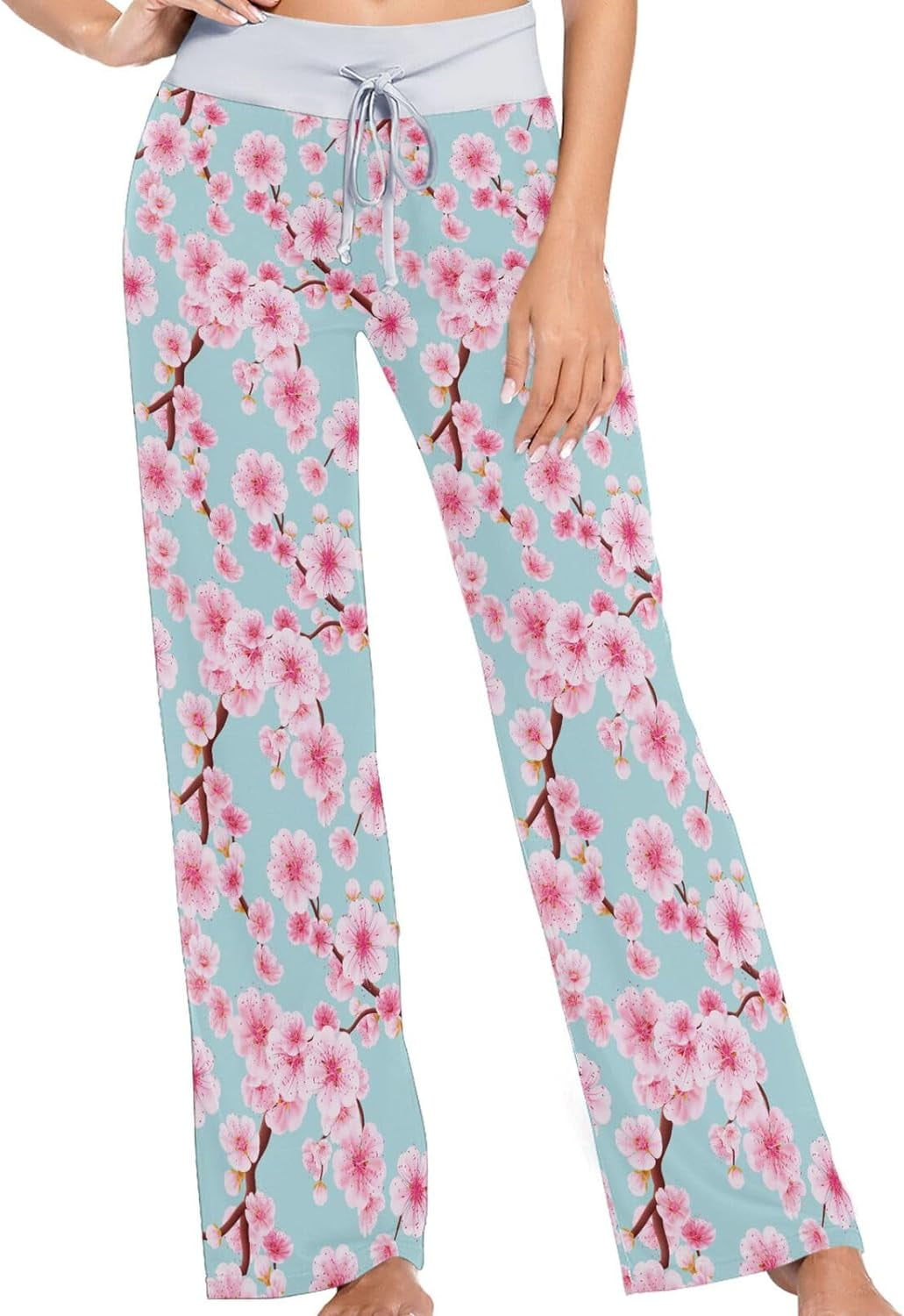 Women's Gingham Check Lounge Pants, Casual Sleepwear