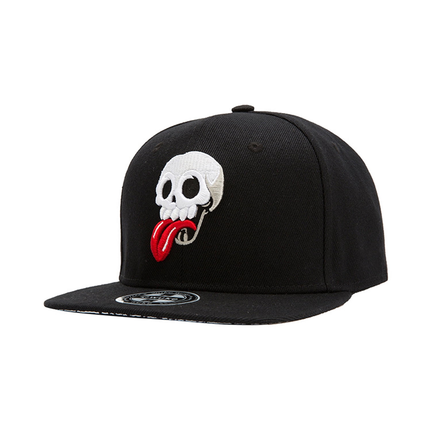 FREEBIRD99 Embroidered Flat Bill Brim Cap Ajustable Snapback Hat