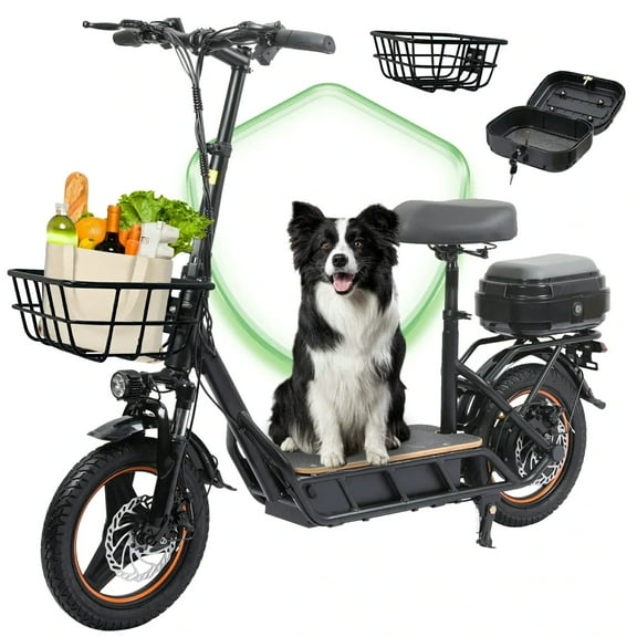 FREEBOY H14 Electric Scooter Adult,750W Motor,Maximum28 MPH,18V 18Ah 31 Miles,14 inch All Terrain Silent Tires,Foldable Commuting Electric Scooter,UL2272