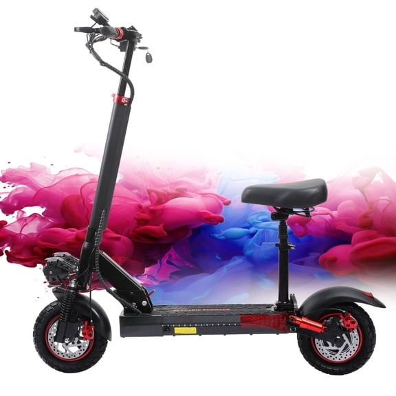 FREEBOY J01 Electric Scooter Adult,800W Motor,Maximum 28 MPH,48V 15Ah 28 Miles,10 inch All Terrain Tires,Foldable Commuting Electric Scooter,UL2272