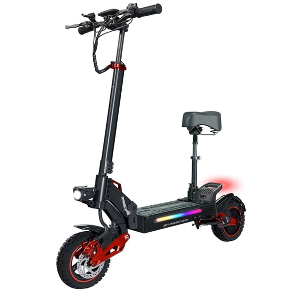 FREEBOY Off Road Electric Scooter Adults1600 W Motor48v/18AH Battery Top Speed 31 MPH Long Range Up to 31 Miles E-Scooter with Dual Suspension