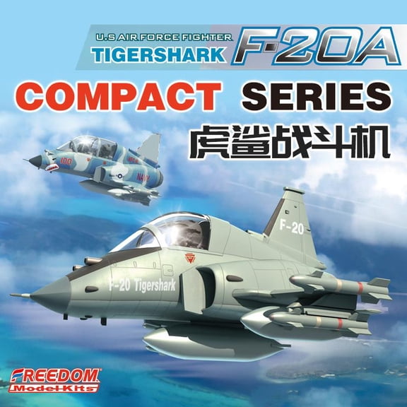 FREEDOM 162021 Force Fighter Compact Series:F-20A Tigershark Model Kit