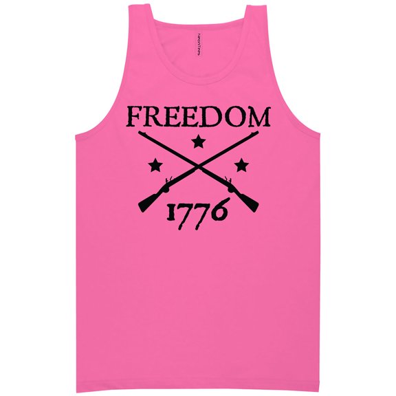 FREEDOM 1776 Neon Tank Top