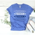 thumbnail image 1 of FREEDOM Graphic Short sleeve Plus Tees, 1 of 10