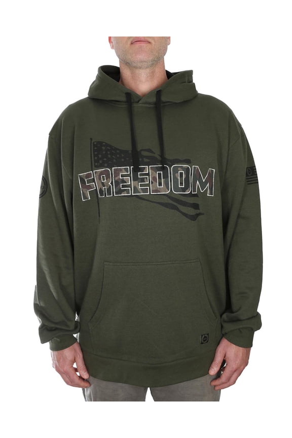 FREEDOM HOODIE IN ARMY FATIGUE