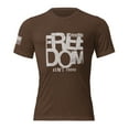 thumbnail image 1 of FREEDOM ISN'T FREE - Short sleeve t-shirt (Brown Triblend, M), 1 of 4