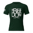 thumbnail image 1 of FREEDOM ISN'T FREE - Short sleeve t-shirt (Emerald Triblend, M), 1 of 4