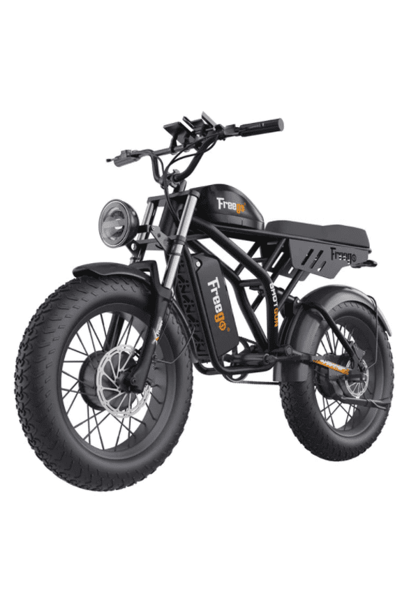 FREEGO F3 Pro Max Electric Dirt Bike – 2000W Dual Motor, 48V Battery, 35MPH Speed, 68-108 Miles Range, 20" x 4" Tires